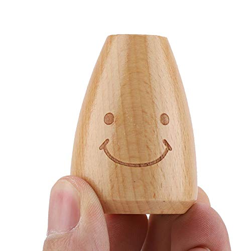 Toothpick holder, Toothpick Box, Cute Smiling Face Wooden Toothpick Box Holder Home Kitchen