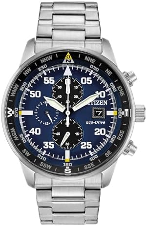 Citizen Men's Chronograph Eco-Drive Watch, Silver, One Size