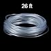 SLSON Aquarium Airline Tubing Soft Air Pump Hose for Fish Tank Accessories,Standard Diameter,26 Feet