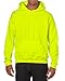 Gildan Adult Fleece Hoodie Sweatshirt, Style G18500, Multipack, Safety Green (1-Pack), 2X-Large
