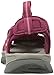 KEEN Women's Whisper Closed Toe Sport Sandals, Beet Red/Honeysuckle, 8