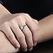 HSG Rings for Men Tungsten Thin Blue Line Plated 6mm Wedding bands Comfort Fit Size 7-13