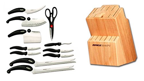 Miracle Blade III 12 Piece Knife and Block Set