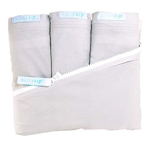 quickzip crib sheet set