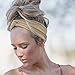RIOSO Turban Headbands for Women Twisted Boho Headwrap Yoga Workout Sport Thick Head Bands(4 pack)