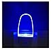 Plug in Light Sensor LED Blue Night Light for Bathroom, Kitchen, Hallway 2 Pack, 0.5W