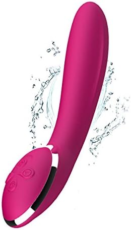 Massager High-end smart One-touch Portable Waterproof Massager 12 kinds of Vibration mode - more Effective Massage the body (pink)