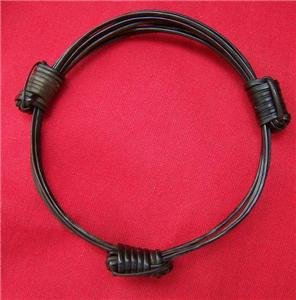 Genuine 3 Knot African Elephant Hair Bracelet