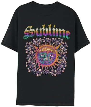 Amazon.com: Hardcore Apparel Men's Sublime “New Sun” T-Shirt Black