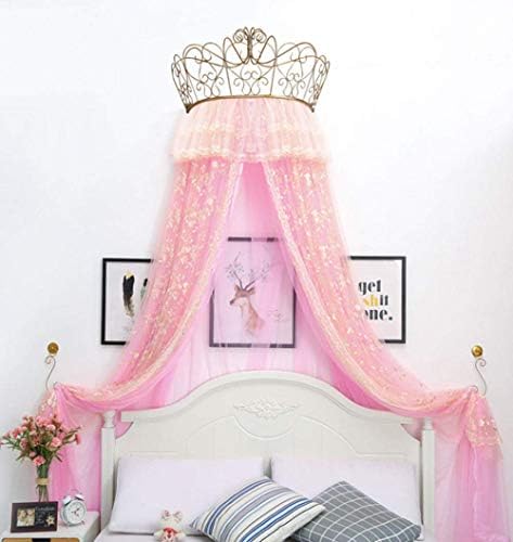 蚊帳ピンクプリンセスベッド装飾糸カーテンカーテン吊りカーテンネット子供女の子ベッド糸ベッド