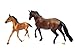 Breyer Traditional Series GG Valentine & Heartbreaker | 2 Horse Set | Model Horse Toy | 1:9 Scale | Model #1474