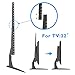 1home Universal Tabletop TV Stand for 22-65 inch LCD LED Plasma Height Adjustable Pedestal Mount Monitor Riser