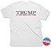 Trump for President - Let's Make America Great Again! Mens T-shirt *Bonus Election Vote Sticker Included! (White)