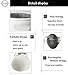HIYAGON Storage Baskets,Cotton foldable round Home organizer Bin for Baby Nursery,Toys,Laundry,Baby clothing,Gift Baskets(Elephant)