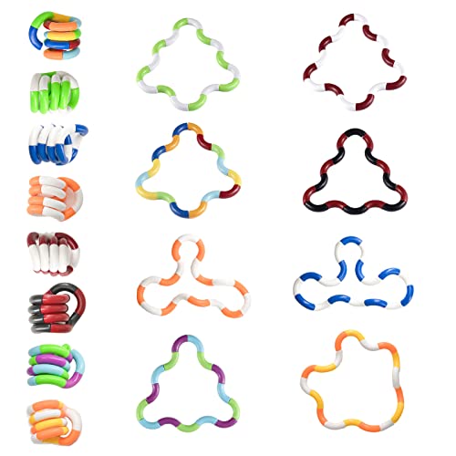 Wooden Sprial Sensory Fidget Toys - Educational