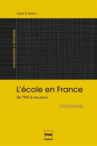 L' école en France de 1945 à nos jours