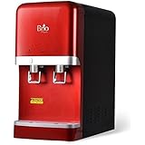 Bottleless Countertop Water Dispenser, Mini only 17" Tall w/ 2 stage EZ Change Filtration System by Brio and Magic Mountain Water Products Red Mini
