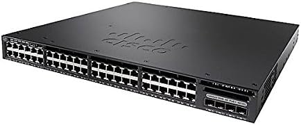 Cisco Catalyst 3650-48PS-S 48-Port Gigabit Ethernet Switch WS-C3650-48PS-S with Console Cable by Visipax
