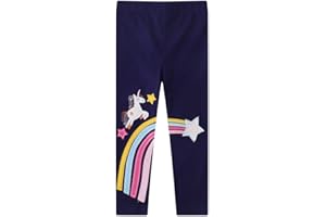 WEONEDREAM Stretch Leggings for Girls Toddlers'