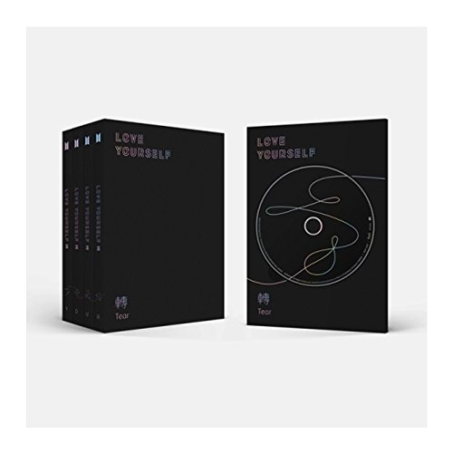 BTS - LOVE YOURSELF 轉 TEAR [ R version ] CD+PHOTOBOOK+PHOTOCARD+Folded poster