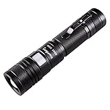 Flashlight,LED tactical Flashlight with USB charger,Waterproof High Powered 950 Lumens 5 Modes 10W (Cree XM-L2) USB Rechargeable Zoomable Torch,Handheld Flashlight USB charging 18650 Battery Included