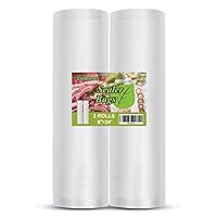 Vacuum Sealer Bags 2-Rolls 8"x24