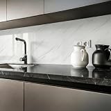 IZODEKOR Marble Look Wall Cladding 120x60cm Ice Berg Grey Bathroom Tile view 10
