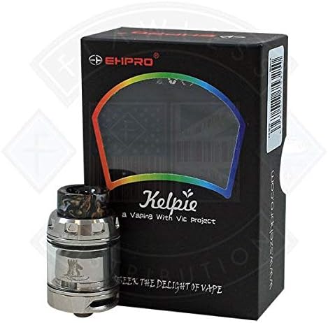 Ehpro Kelpie RTA SS | 100% Authentic Ehpro | Fast Delivery | No Nicotine 0% | 2ml Max