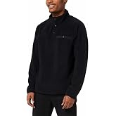 32 Degrees Men&rsquo;s Quarter Snap Pullover (XXL, Black)