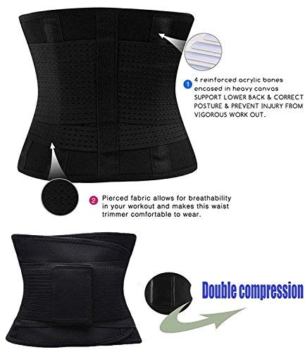 Waist Trainer Belt Waist Cincher Trimmer Slimming Body Shaper Belts Sport Girdle for Women