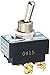 Morris Products 2 Pole Toggle Switch – Heavy Duty, DPST On-Off, 4 Screw Terminals – Solid Brass, Nickel Plated Bushings - 100,000 Mechanical Life Cycles – 1/2