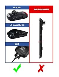 Kit de cableado Micro Cam y Dash MiniUSB de 15 pies con mini   LP Mini   ATO   Micro2 Fusible, Adaptadores de puerto Micro a Mini (y tipo C) y sistema de protección de drenaje de batería