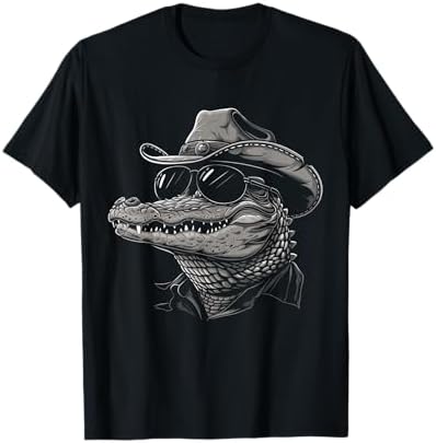 Amazon.com: Oh Snap Green Alligator Distressed Gator Graphic T