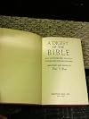 A DIGEST OF THE BIBLE the Authorized Version Condensed for Easy Reading