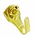 OOK 50672 Professional Picture Hangers, Reusable Art Hooks, Padded, Brass, 10lbs (20 Set)