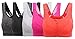 HENNY RUE Women's Front Closure High Impact Sports Bra Workout Yoga Bras