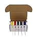 Striveday 24 AWG Hook Up Wire 1007 PVC Solid wire Kit box Electric wire 24 gauge 300V Cable (32.8ft Each Color)
