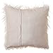 Carstens, Inc NE00662 Throw, 18x18 Stuffed Pillow, White