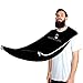 Beard Necessities Beard Shaving Apron + Shaping Comb Kit Adjustable Apron Best To Use With Trimmer For Catching Mens Facial Hair. Grooming Care Set For Men Includes Bonus Tool. Shave Better Today!