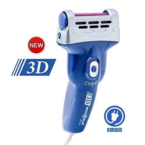 It is recommended to use the device while your feet are dry and clean for best results. The callus remover also comes with a cleaning brush that helps to remove any buildup on the roller.