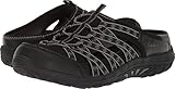 Skechers Women's Reggae Fest-Marlin-Fisherman Open Back Mule Relaxed Fit & A/C Memory Foam Water Shoe, Black, 10 M US
