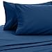 Amazon Brand – Pinzon Signature Cotton Heavyweight Velvet Flannel Sheet Set - California King, Smoky Blue