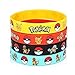 24 Count Pokecenter Rubber Bracelet Wristband - Birthday Party Favors Supplies Full Set