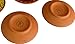 Cactus Canyon Ceramics Spanish Terracotta 5-Piece Salad Plate Set, Multicolor