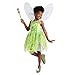 Disney Tinker Bell Costume for Kids - Peter Pan Size 3 Green