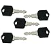 Five (5) D554212 212 Ignition Key Made to fit Various Doosan & Daewoo Forklift Models