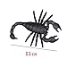 Scary Halloween Party Decorations Fake Scorpion Plastic Prank Joke Toy Insects Ourdoor, 10 ct