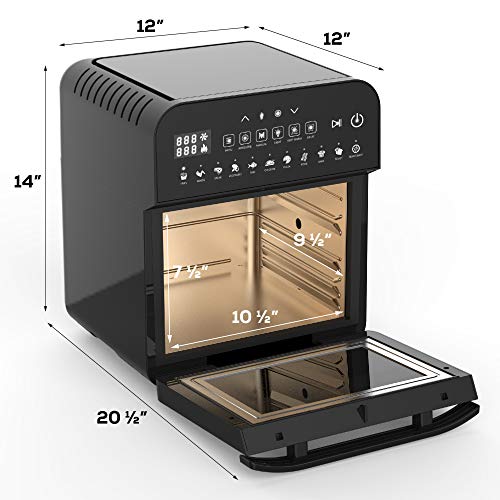 GoWISE USA Deluxe 12.7Quarts 15in1 Electric Air Fryer Oven w