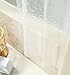 Eforgift Waterproof Mildew-Free Shower Curtain for Bath, 72Wx72L, 3D Cube