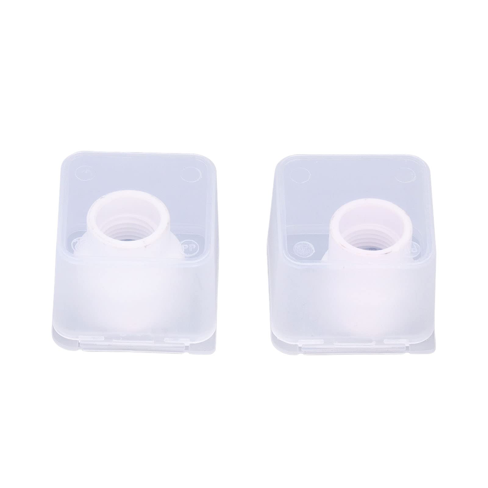 GOTOTOP Ceramic TIG Welding Cup, Ceramic Welding Cup Set 12#/14# TIG Welding Cup Nozzle Accessory Set Kit for WP9/17/18/20/25/26(White)